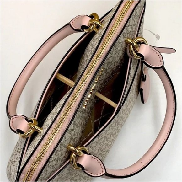 Michael Kors Jet Set Travel Medium Dome Satchel Shoulder Bag - Picture 12 of 16